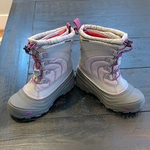 Girls Size 2 North Face Snow Boots
